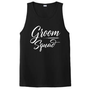 Groom Squad Bachelor Party Groom Wedding Gift PosiCharge Competitor Tank