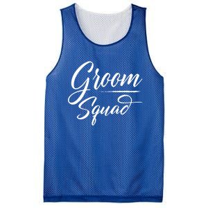 Groom Squad Bachelor Party Groom Wedding Gift Mesh Reversible Basketball Jersey Tank