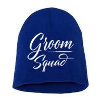 Groom Squad Bachelor Party Groom Wedding Gift Short Acrylic Beanie