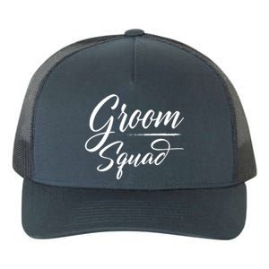 Groom Squad Bachelor Party Groom Wedding Gift Yupoong Adult 5-Panel Trucker Hat