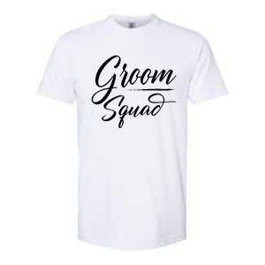 Groom Squad Bachelor Party Groom Wedding Gift Softstyle CVC T-Shirt