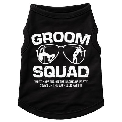 Groom Squad Bucks Groom Groomsmen Bachelor Party Doggie Tank