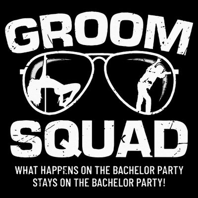 Groom Squad Bucks Groom Groomsmen Bachelor Party T-Shirt