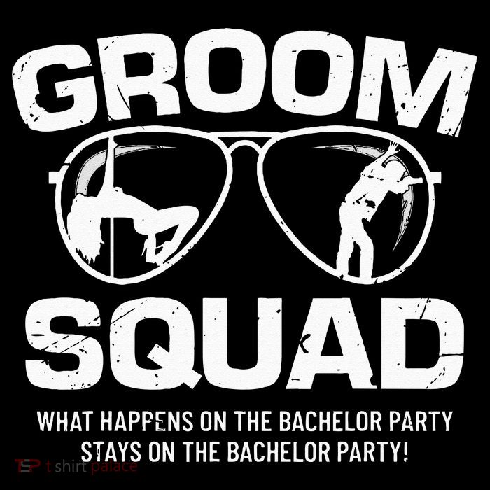 Groom Squad Bucks Groom Groomsmen Bachelor Party Tall T-Shirt