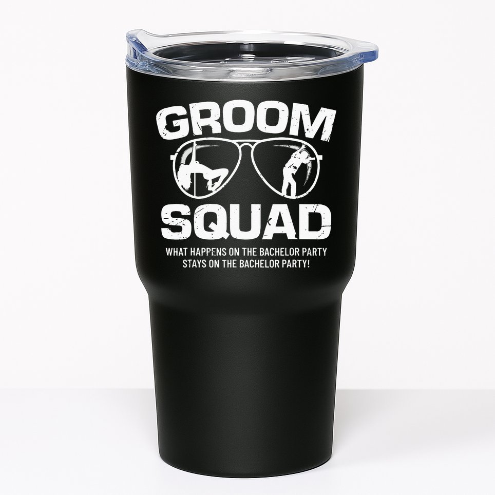 Groom Squad Bucks Groom Groomsmen Bachelor Party Tumbler