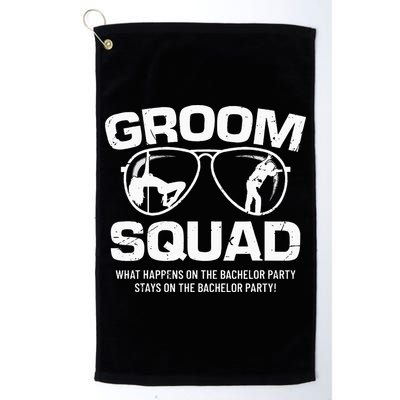 Groom Squad Bucks Groom Groomsmen Bachelor Party Golf Towel