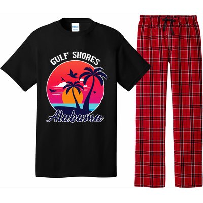 Gulf Shores Beach Alabama Family Vacation Souvenir Gift Pajama Set