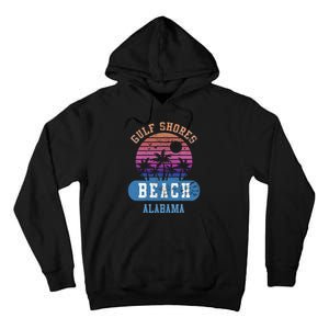 Gulf Shores Beach Alabama Retro Sunset Summer Aesthetic Tall Hoodie