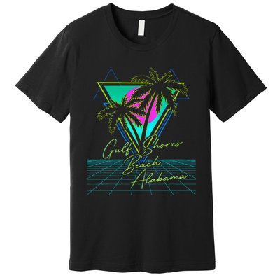 Gulf Shores Beach Alabama Spring Break Vacation Souvenir Premium T-Shirt