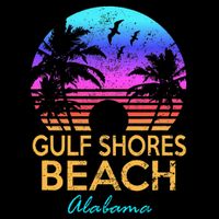 Gulf Shores Beach Alabama Spring Break Vacation Trip Graphic Bucket Hat