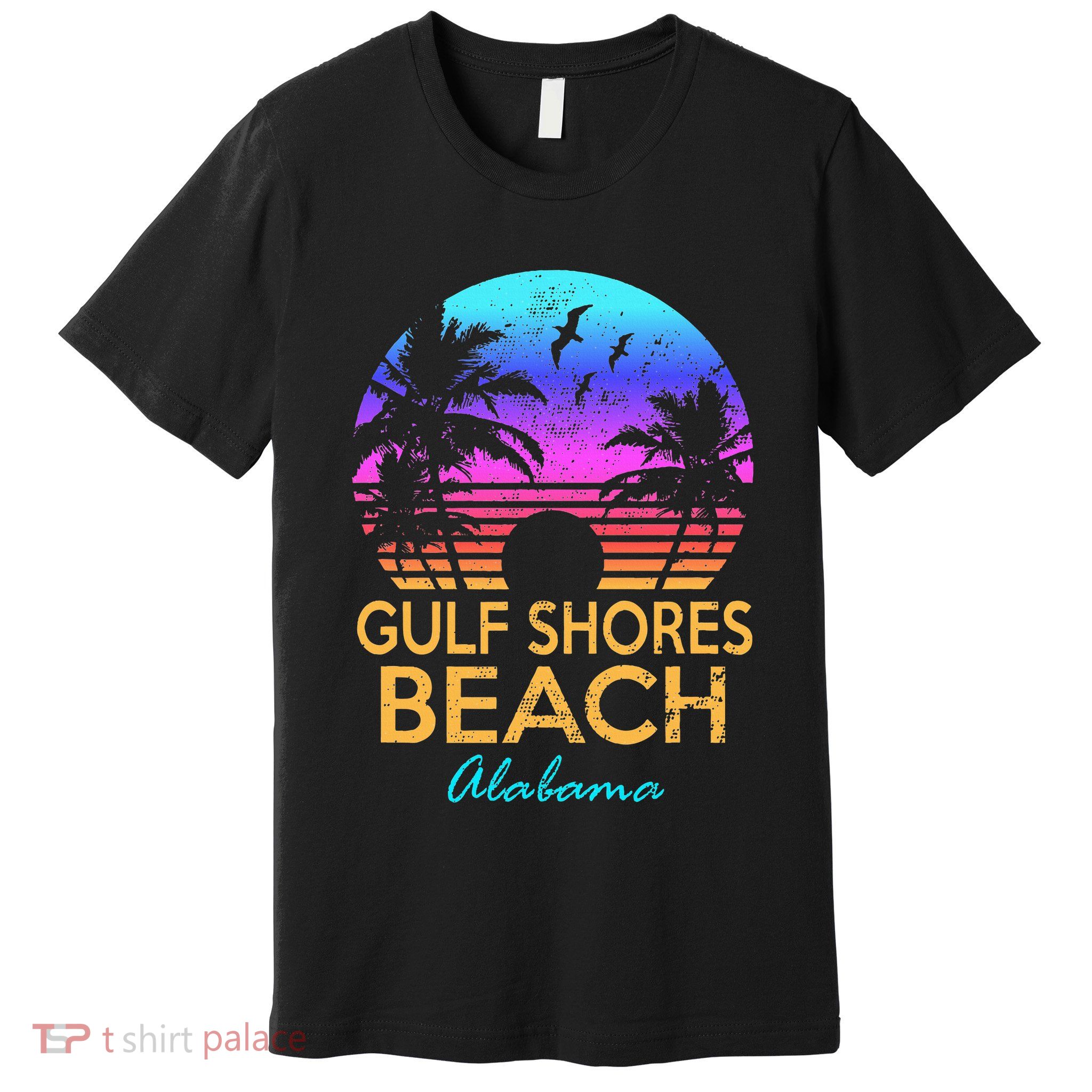 Gulf Shores Beach Alabama Spring Break Vacation Trip Graphic Premium T-Shirt