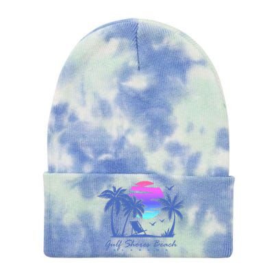 Gulf Shores Beach Alabama Spring Break Vacation Trip Vintage Tie Dye 12in Knit Beanie