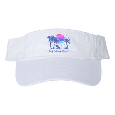 Gulf Shores Beach Alabama Spring Break Vacation Trip Vintage Valucap Bio-Washed Visor