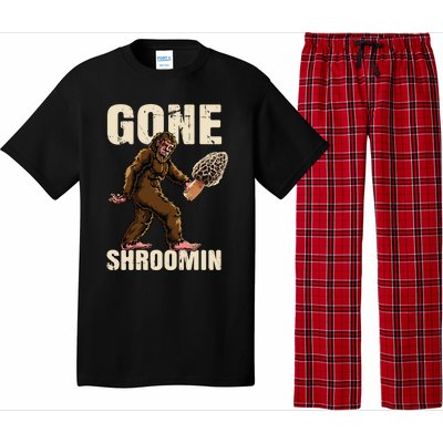 Gone Shrooming Bigfoot Morel Mushroom Hunter Sasquatch Yeti Gift Pajama Set