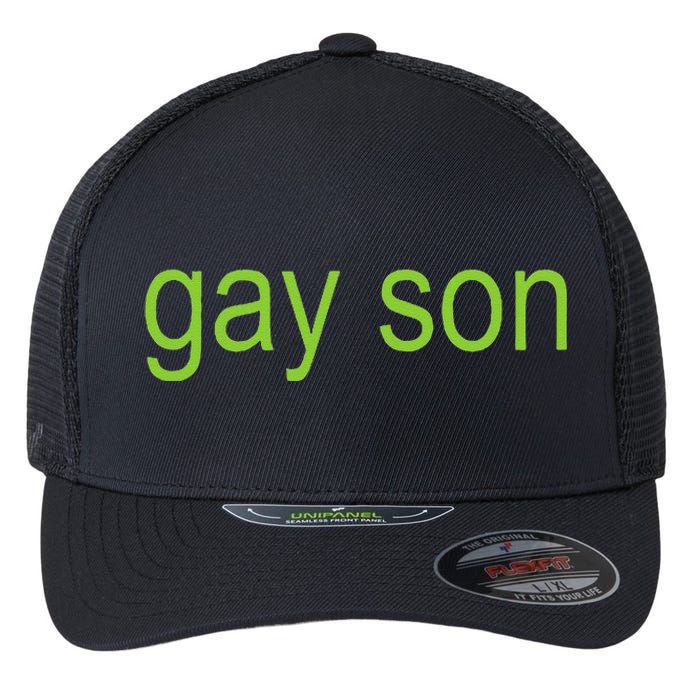 Gay Son Brat Dark Humor Joke 365 Partygirl Gift Flexfit Unipanel Trucker Cap