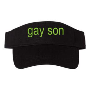 Gay Son Brat Dark Humor Joke 365 Partygirl Gift Valucap Bio-Washed Visor