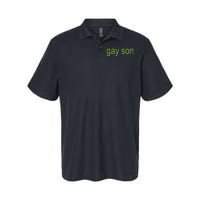 Gay Son Brat Dark Humor Joke 365 Partygirl Softstyle Adult Sport Polo