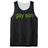 Gay Son Brat Dark Humor Joke 365 Partygirl Mesh Reversible Basketball Jersey Tank