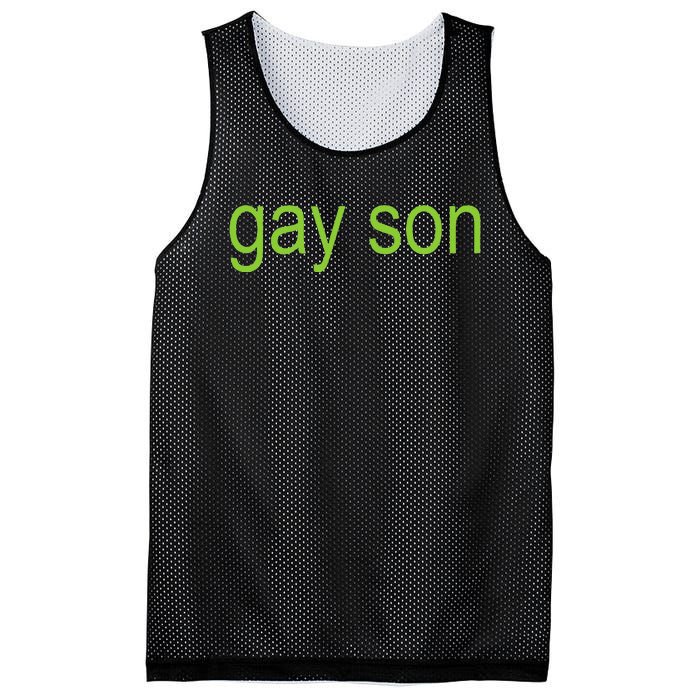 Gay Son Brat Dark Humor Joke 365 Partygirl Mesh Reversible Basketball Jersey Tank