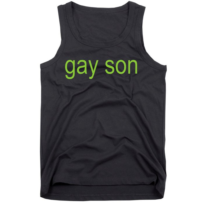 Gay Son Brat Dark Humor Joke 365 Partygirl Tank Top