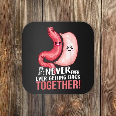 Gastric Sleeve Bariatric Gastric Surgery Medical Alert Gift Coaster