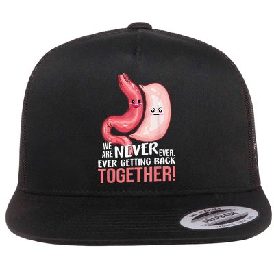 Gastric Sleeve Bariatric Gastric Surgery Medical Alert Gift Flat Bill Trucker Hat