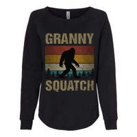 Granny Squatch Bigfoot Granny Sasquatch Yeti Family Matching Womens California Wash Sweatshirt