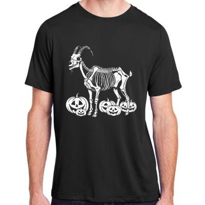 Goat Skeleton Birthday Halloween Adult ChromaSoft Performance T-Shirt