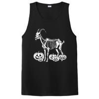 Goat Skeleton Birthday Halloween PosiCharge Competitor Tank