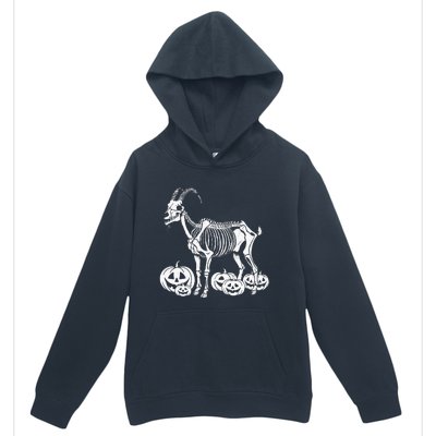 Goat Skeleton Birthday Halloween Urban Pullover Hoodie