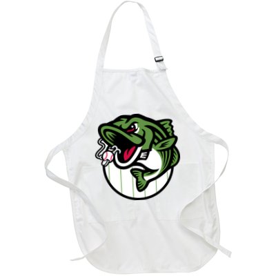 Gwinnett Stripers Baseball Angry Striped Bass Fishing For Baseball Fans Apron