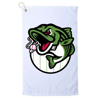 Gwinnett Stripers Baseball Angry Striped Bass Fishing For Baseball Fans Golf Towel