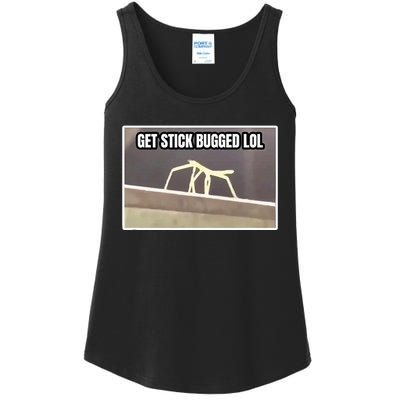 Get Stick Bugged Lol Meme Ladies Essential Tank