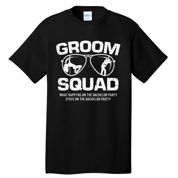 Groom Squad Bucks Groom Groomsmen Bachelor Party Tall T-Shirt