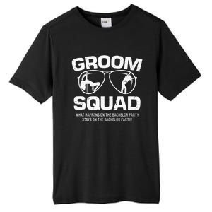 Groom Squad Bucks Groom Groomsmen Bachelor Party Tall Fusion ChromaSoft Performance T-Shirt