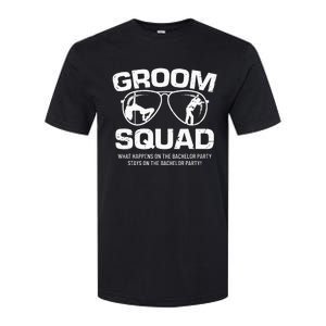 Groom Squad Bucks Groom Groomsmen Bachelor Party Softstyle CVC T-Shirt