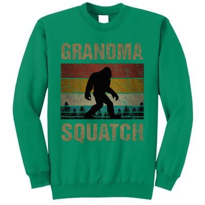 Grandma Squatch Bigfoot Sasquatch Yeti Family Sweatshirt