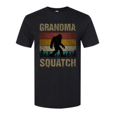 Grandma Squatch Bigfoot Sasquatch Yeti Family Softstyle® CVC T-Shirt