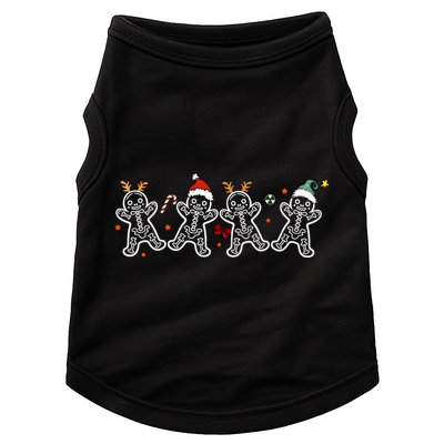 Gingerbread Skeleton Christmas Radiology Shir Xray Tech Doggie Tank