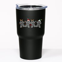 Gingerbread Skeleton Christmas Radiology Shir Xray Tech Tumbler