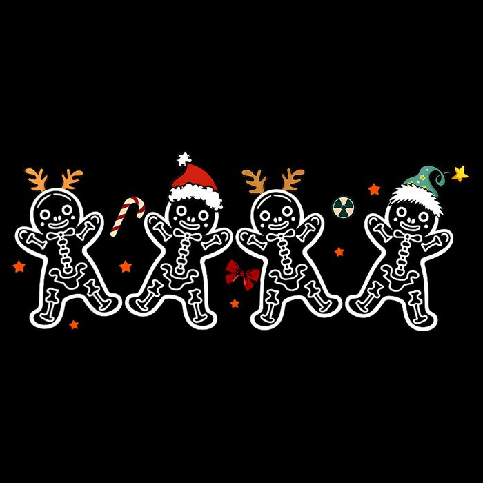 Gingerbread Skeleton Christmas Radiology Shir Xray Tech Mousepad