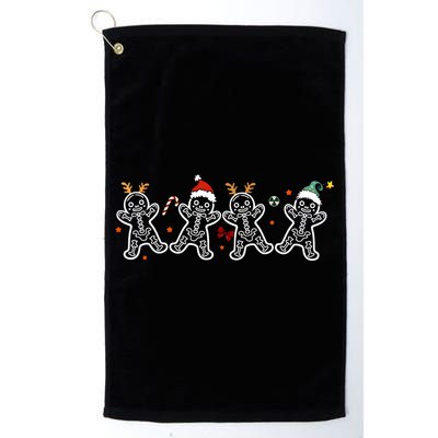Gingerbread Skeleton Christmas Radiology Shir Xray Tech Golf Towel