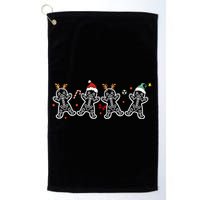 Gingerbread Skeleton Christmas Radiology Shir Xray Tech Golf Towel