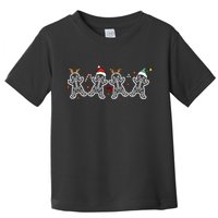 Gingerbread Skeleton Christmas Radiology Shir Xray Tech Toddler T-Shirt