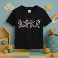 Gingerbread Skeleton Christmas Radiology Shir Xray Tech Toddler T-Shirt