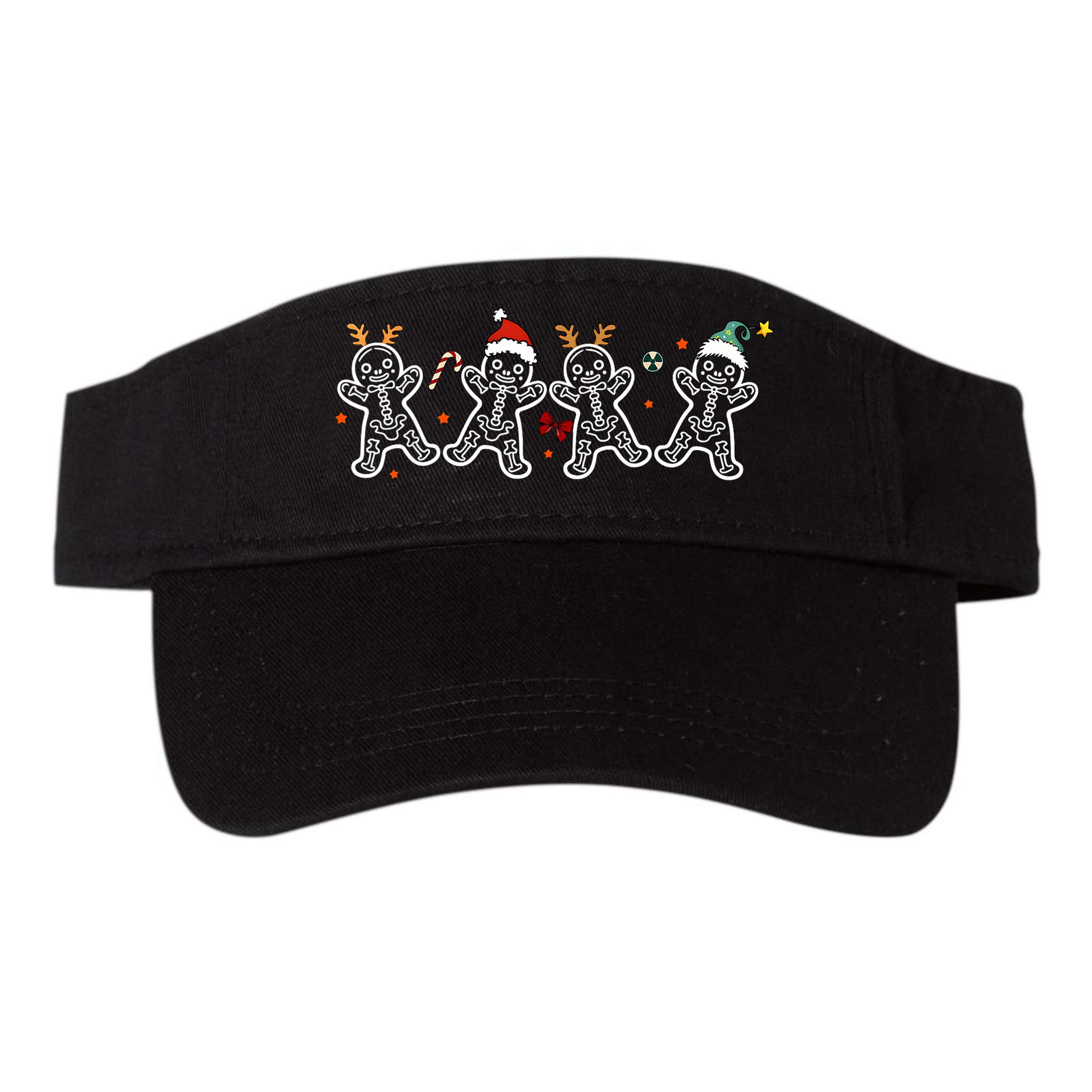 Gingerbread Skeleton Christmas Radiology Shir Xray Tech Visor