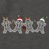 Gingerbread Skeleton Christmas Radiology Shir Xray Tech Vector Backpack