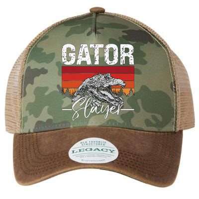Gator S.L.A.Y.E.R Crocodiles Gator Hunting Alligator Hunting Legacy Tie Dye Trucker Hat