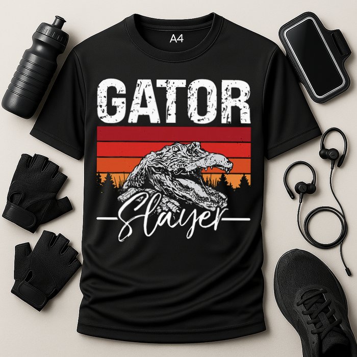 Gator S.L.A.Y.E.R Crocodiles Gator Hunting Alligator Hunting Performance Shirt