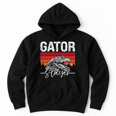 Gator S.L.A.Y.E.R Crocodiles Gator Hunting Alligator Hunting Hoodie